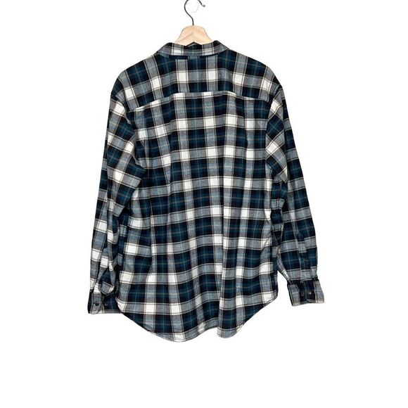 CE Schmidt workwear plaid long sleeve flannel shirt size XL - Picture 4 of 14